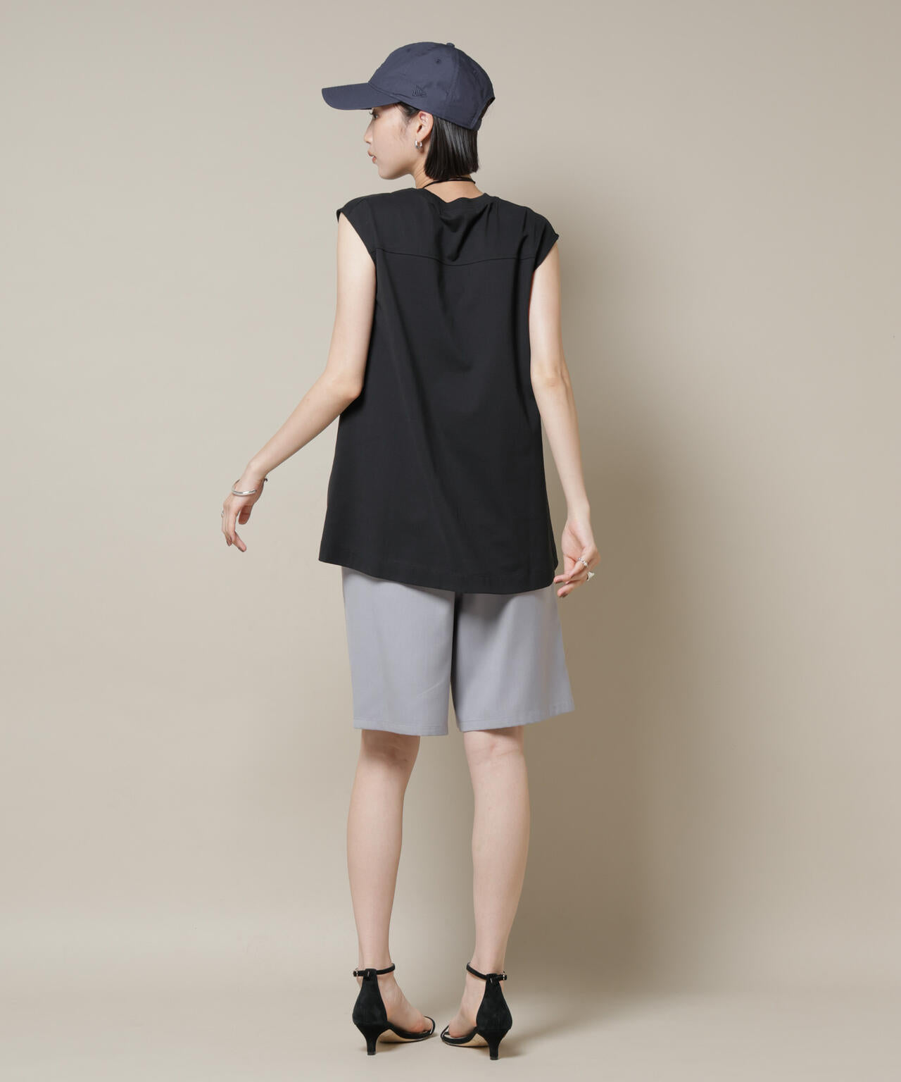 ワンタックショートパンツ(セットアップ可) 6735228300