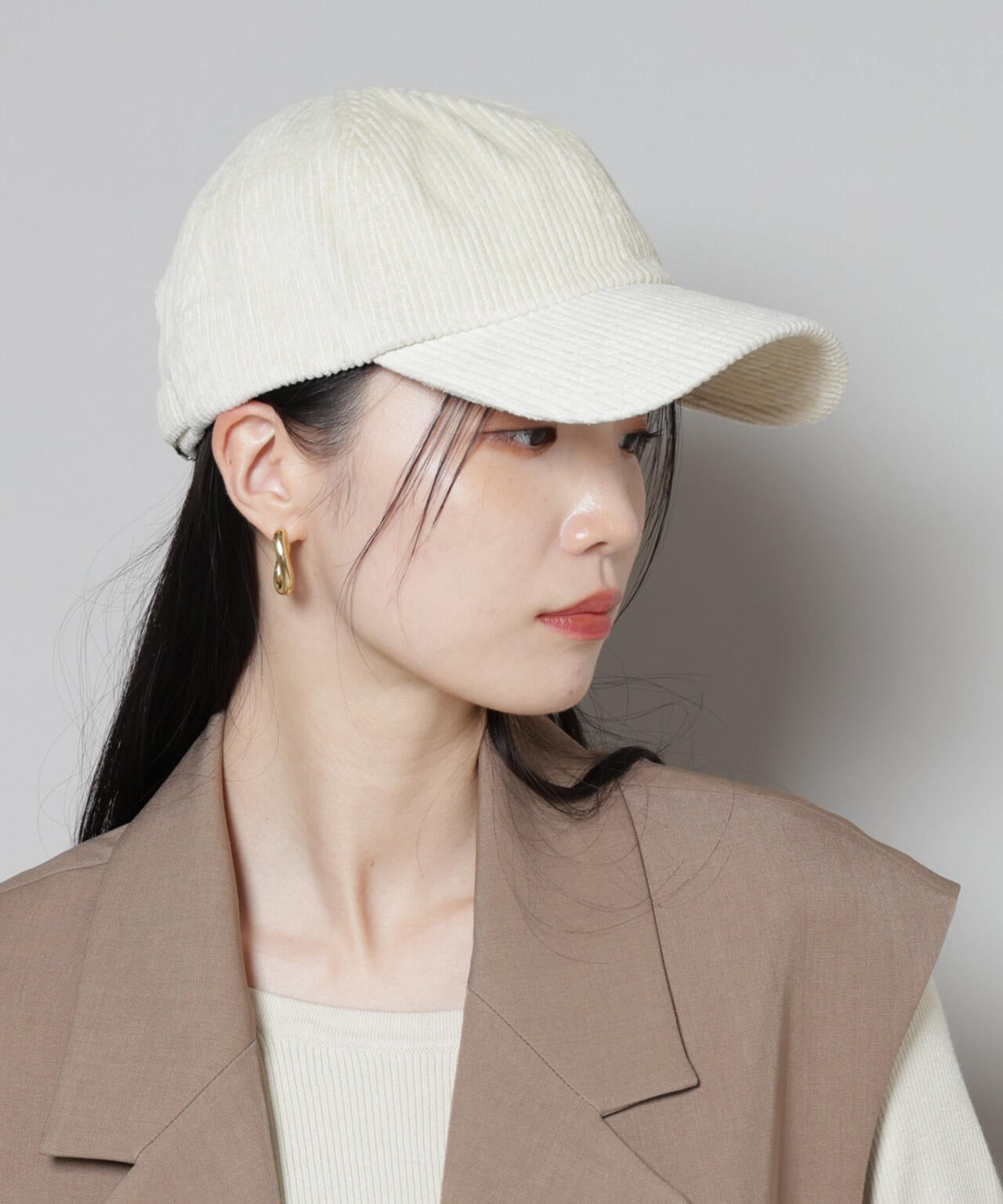 Healthknit/別注コーデュロイキャップ 6735239301