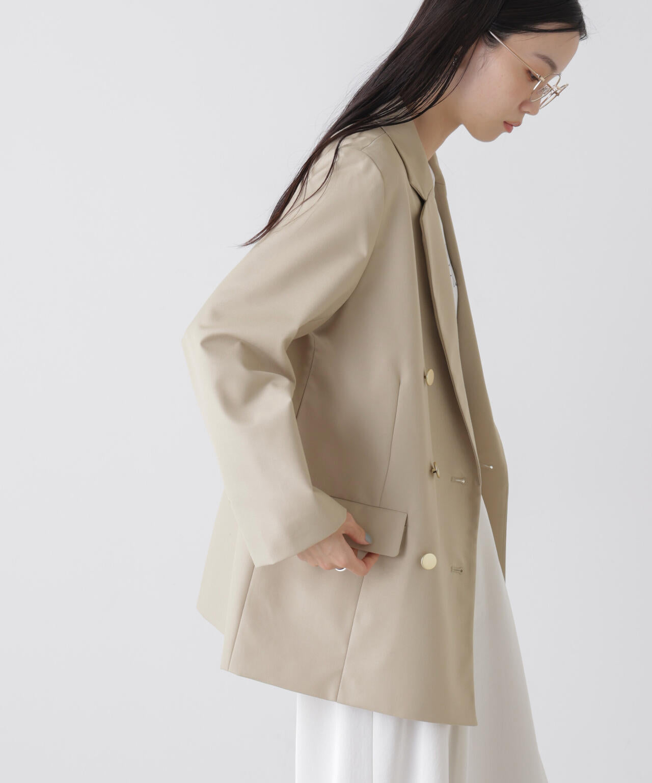 ダブルブレストジャケット 6736116300