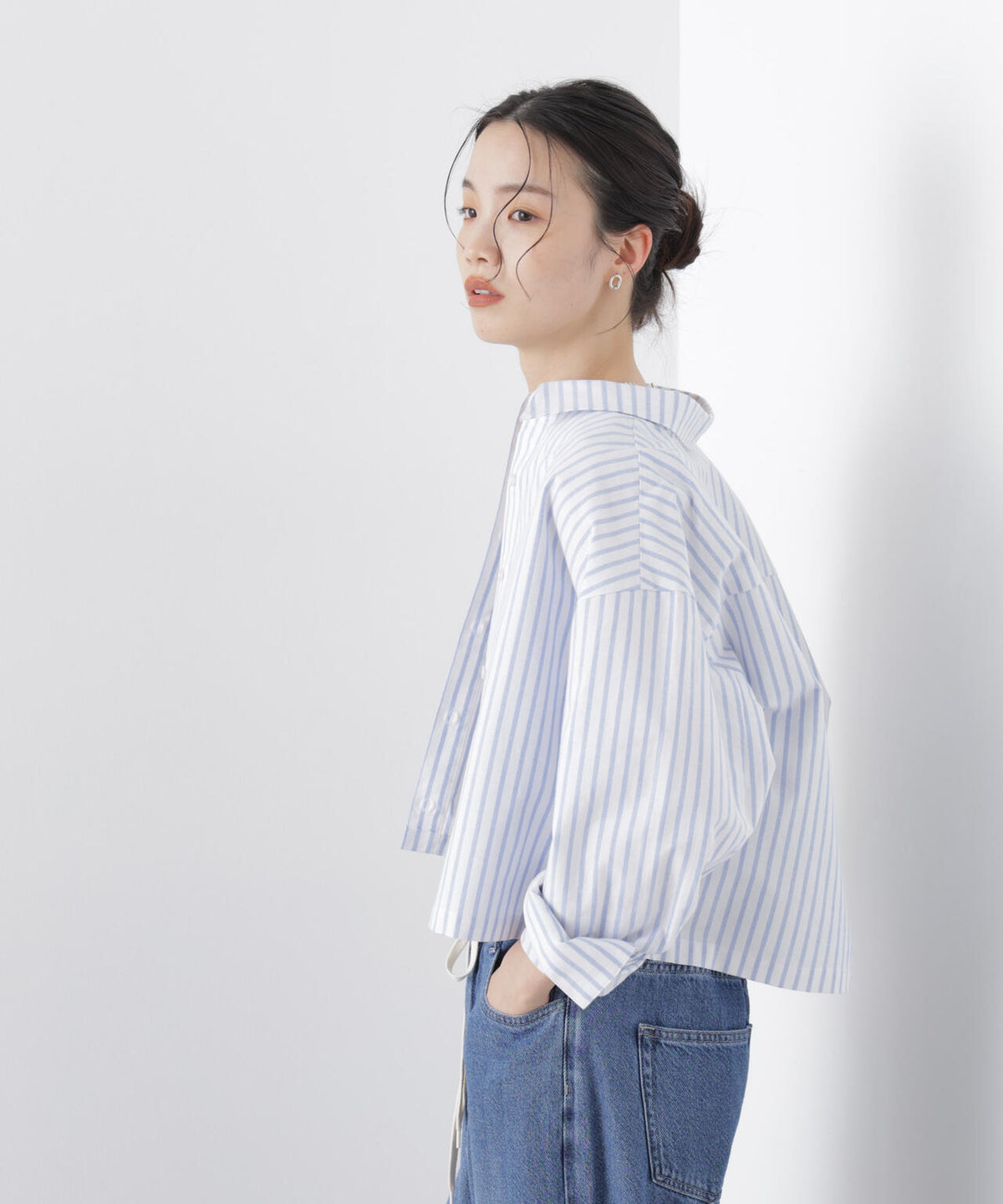 オックスクロップドシャツ 6736120312
