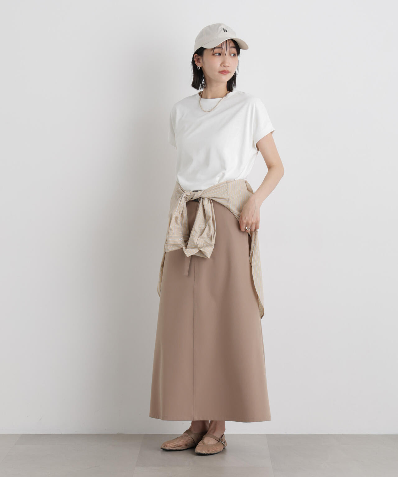 汗隠糸加工&多彩機能カットソー素材 ドルマンフレンチトップス 6736124321