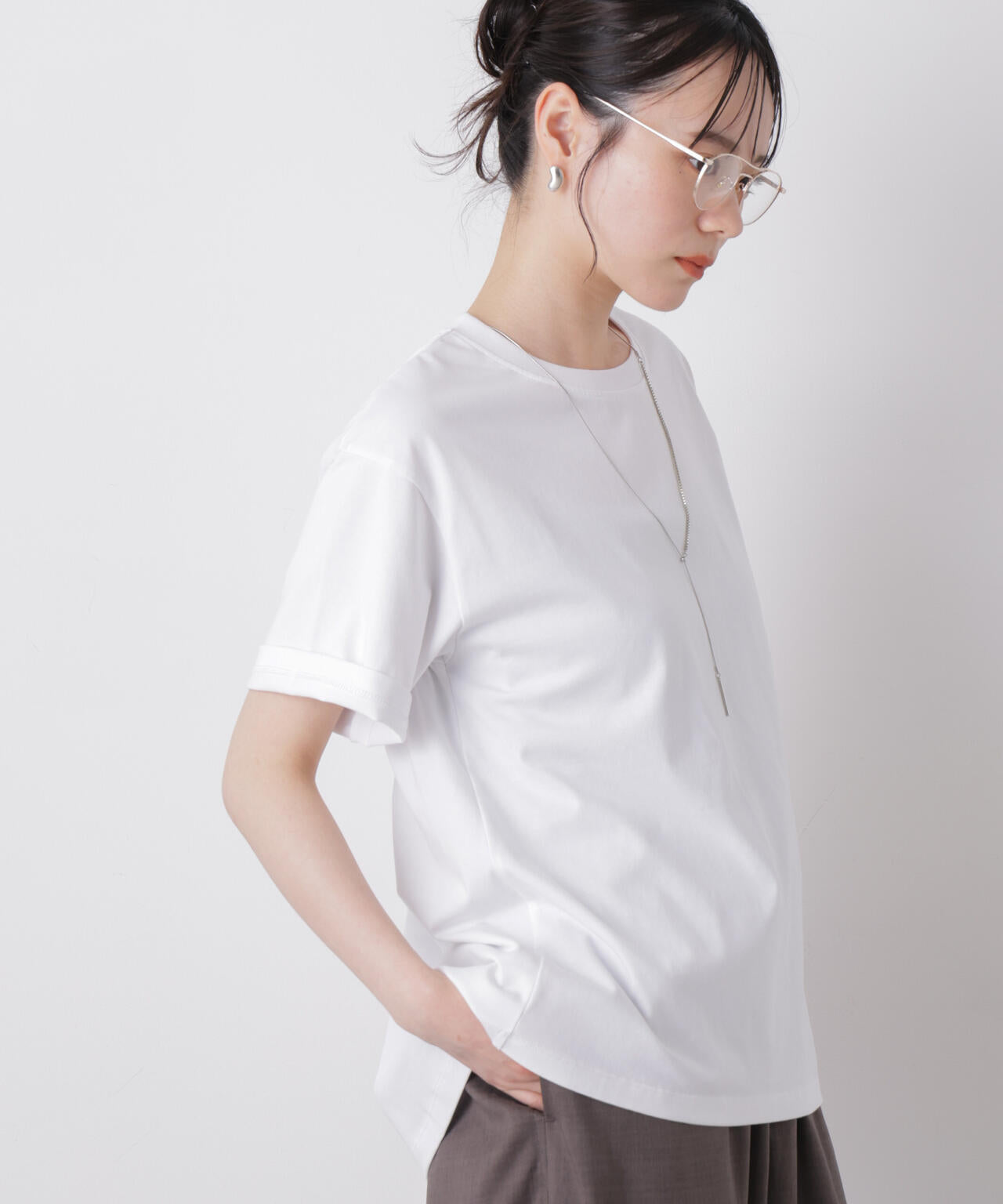 近赤外線&UVカット・吸水速乾機能 バックギャザートップス 6736124335
