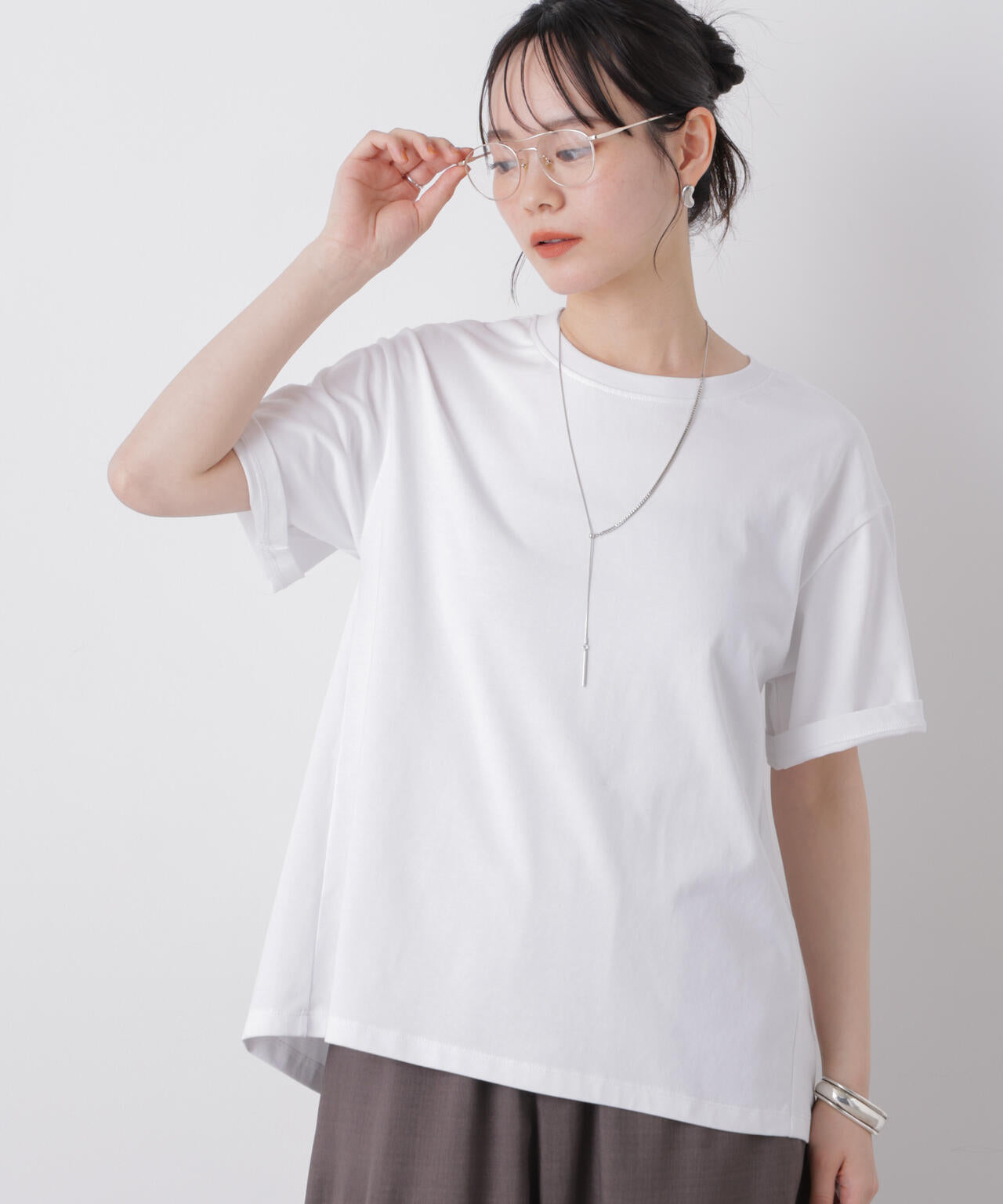 近赤外線&UVカット・吸水速乾機能 バックギャザートップス 6736124335