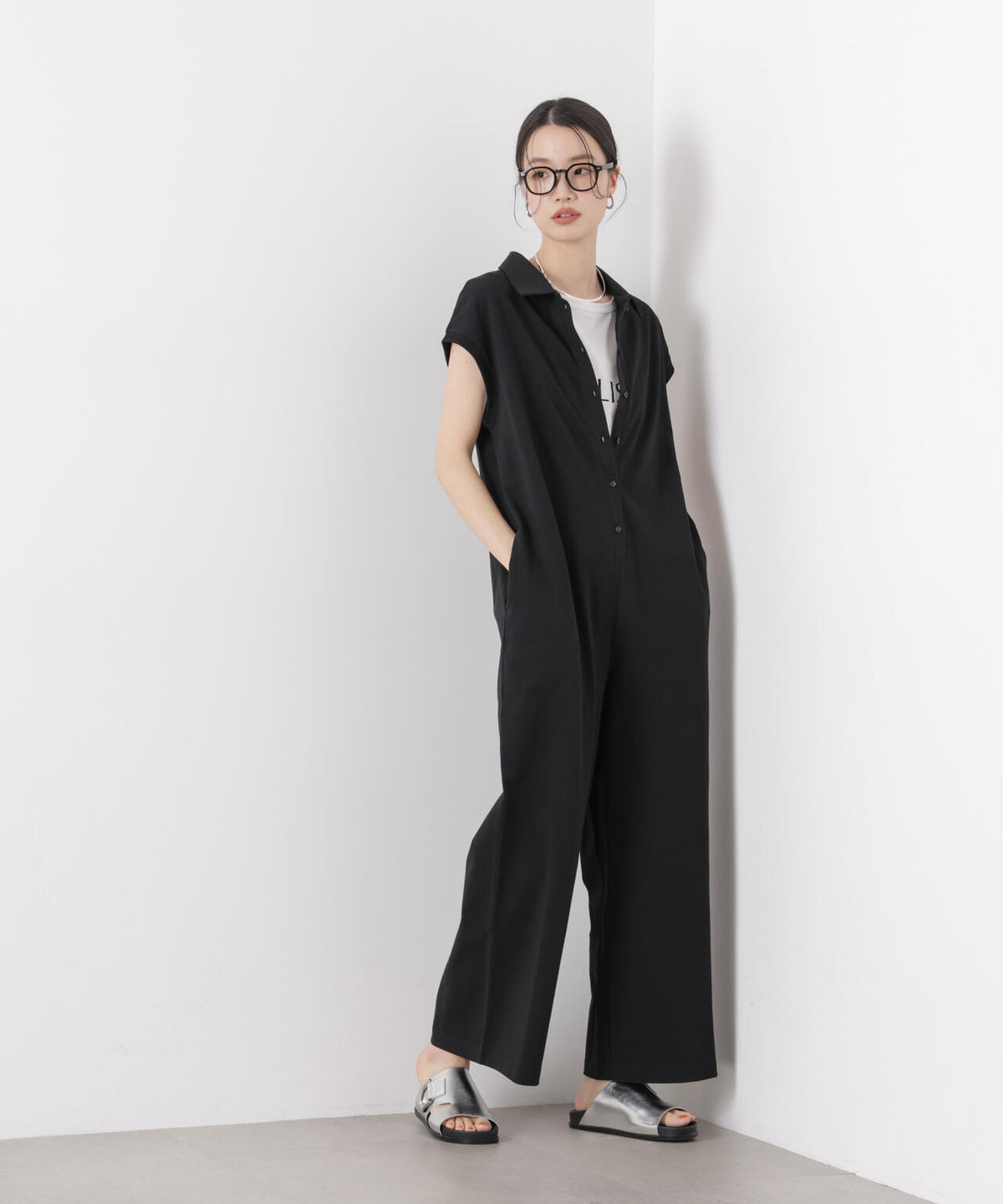 ポロサロペットカットパンツ 6736127321