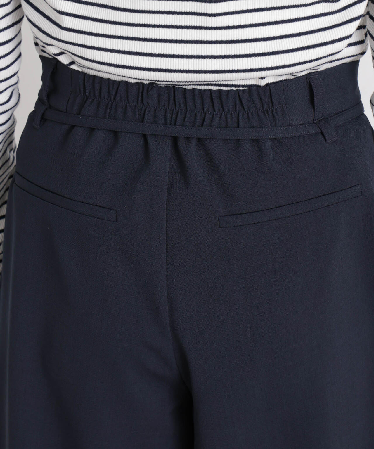 メランジストレッチベルト付ハーフパンツ(セットアップ可) 6736128300