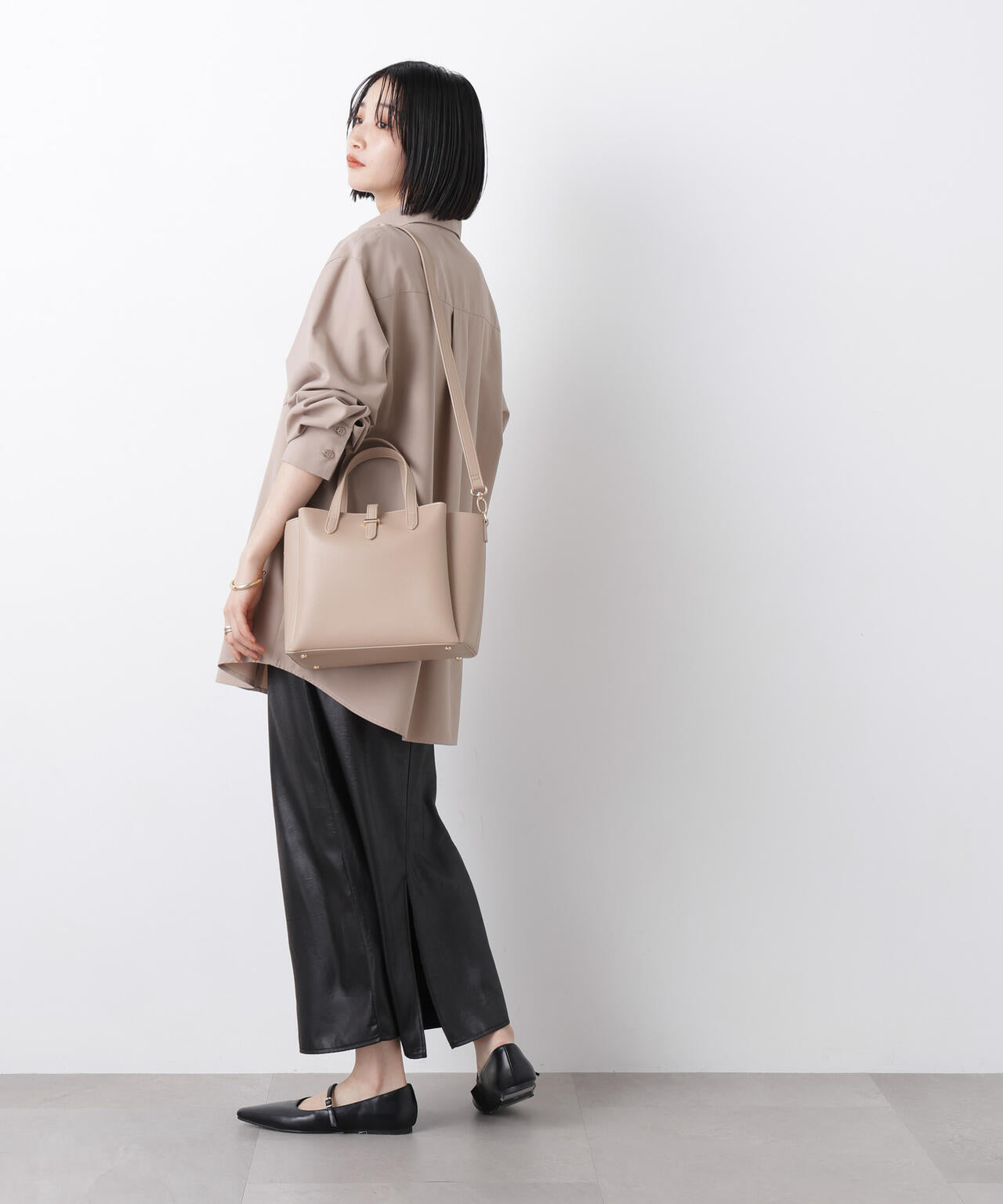 ショルダー付き2wayトートバッグ 6736132304