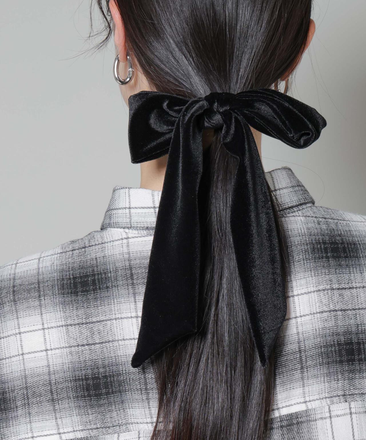 ベロアリボンヘアゴム 6736138302