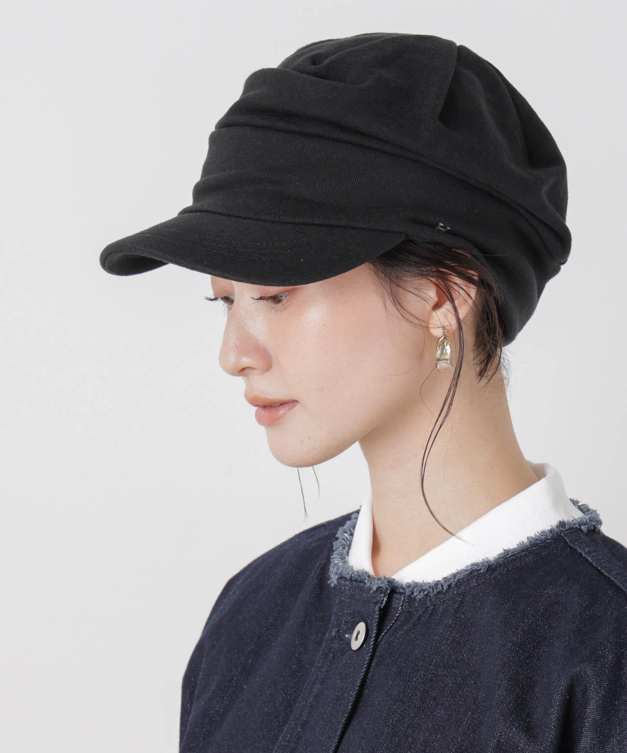 Healthknit/別注ワンポイント刺繍スウェットリラックスキャップ 6736139300