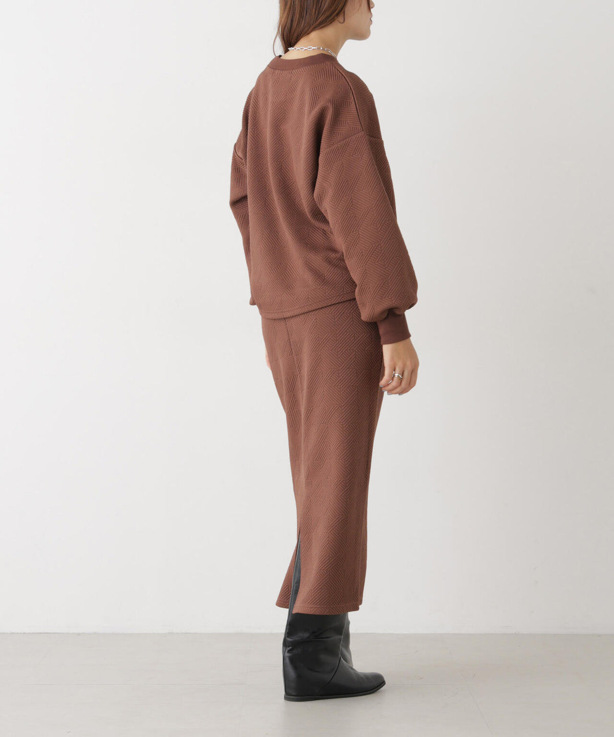 ジャガードカット セットアップ 6736219310