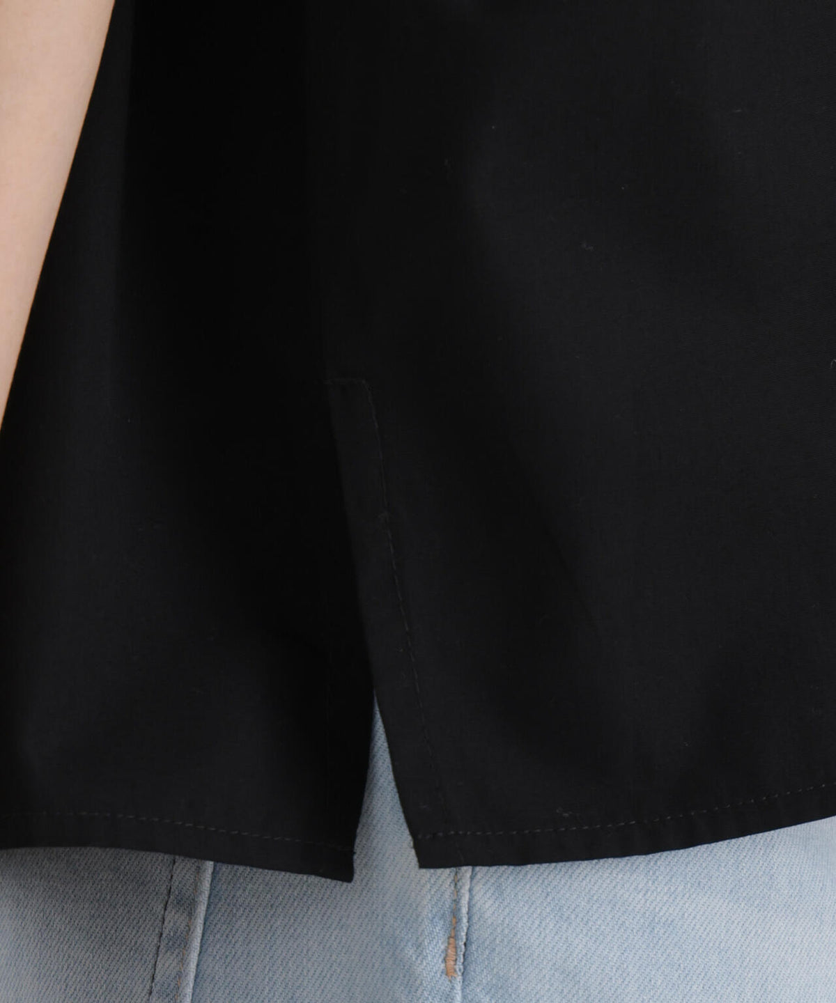 前後2wayバックボタンワイドドロップブラウス 6736221316