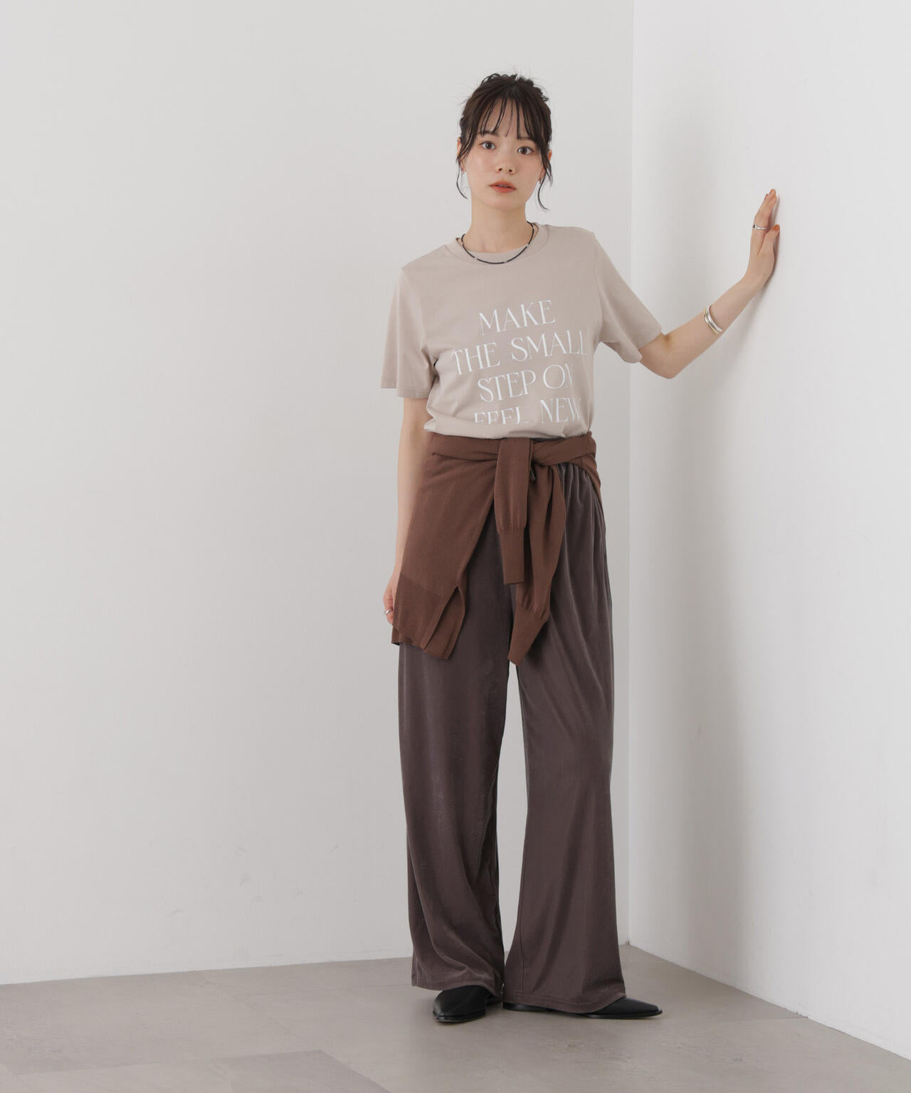 カットベロアドロストイージーパンツ(セットアップ可) 6736227309