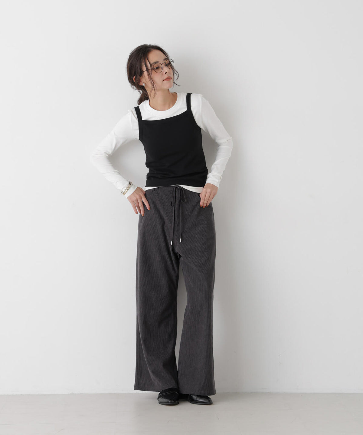 ソフトコーデュロイドロストパンツ(セットアップ可) 6736227324