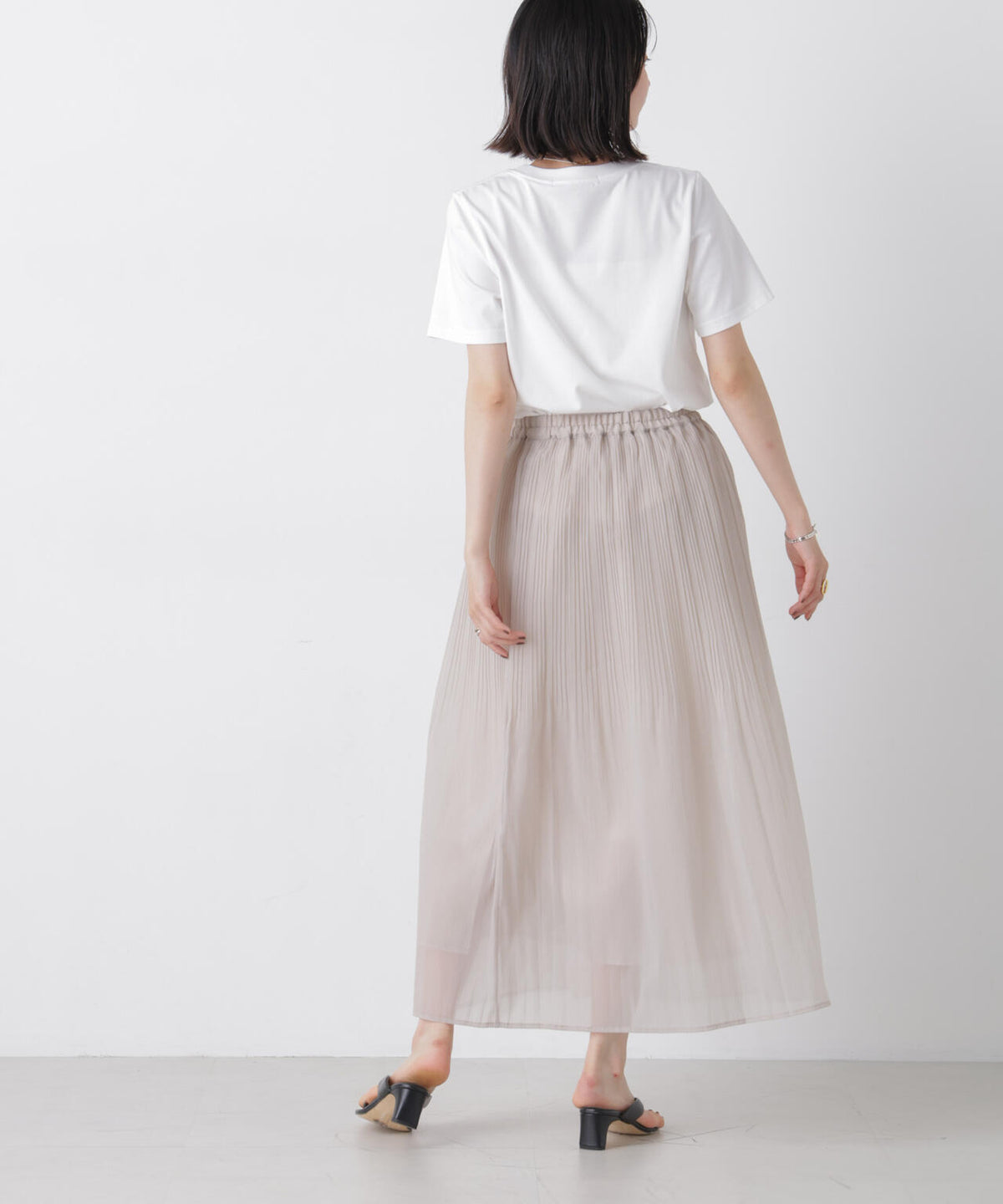 消しプリーツソフトシアースカート 6736230300