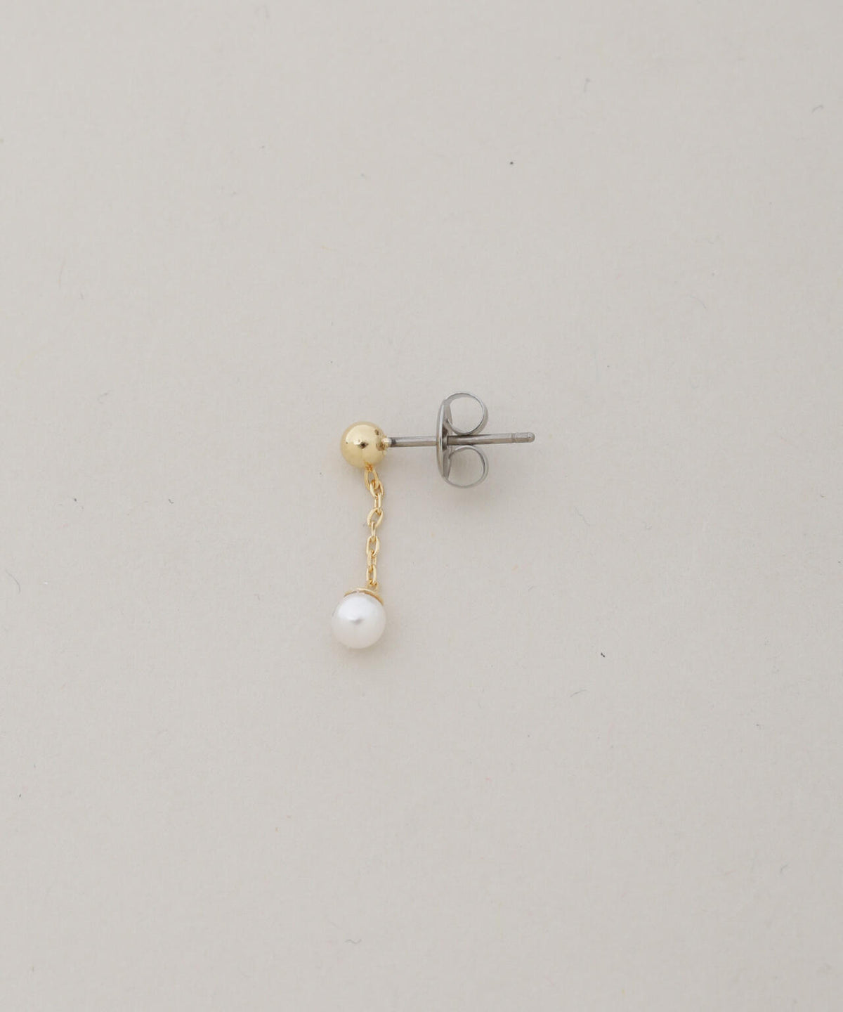 イミテーションパールチェーンピアス 6736245303