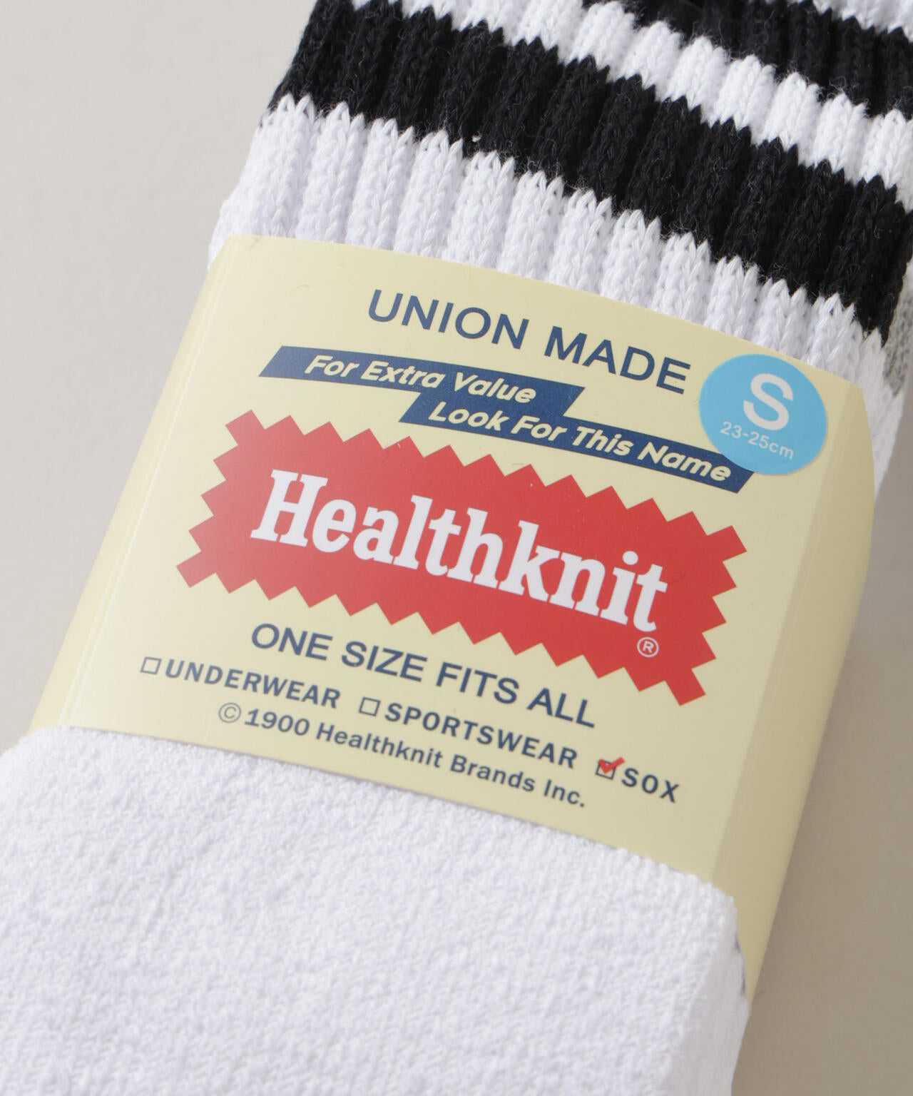Healthknit/シンカー2本ラインSOX 3足set 6736251303