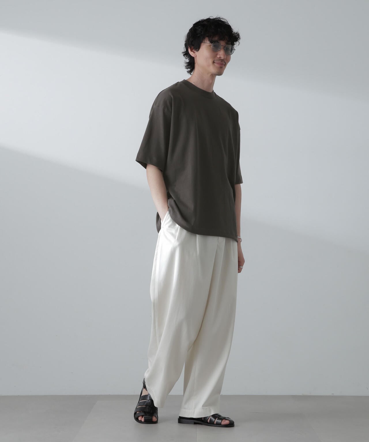 NORMANBROS別注 ドローコードBIGTシャツ 半袖 6724124251