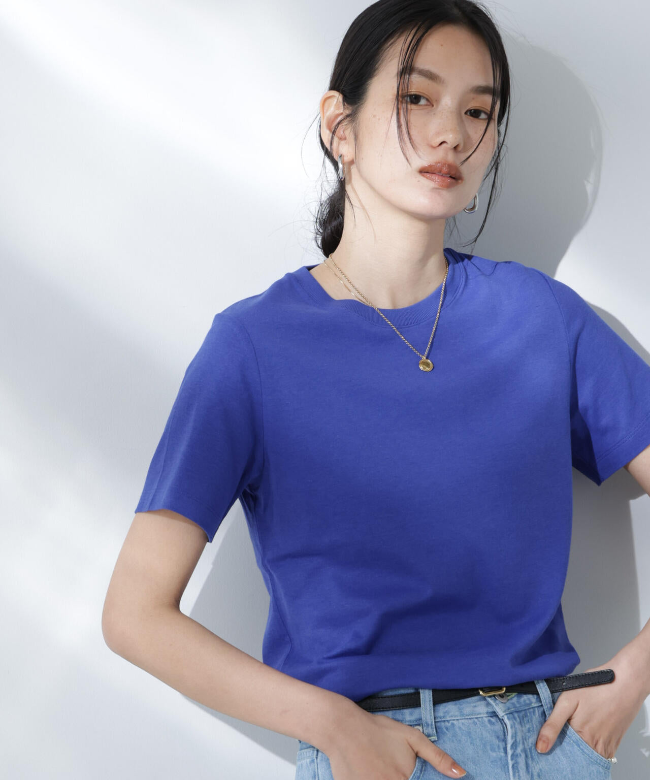 Anti Soaked(R) 汗染み防止カラフルクルーTシャツ 6695124306