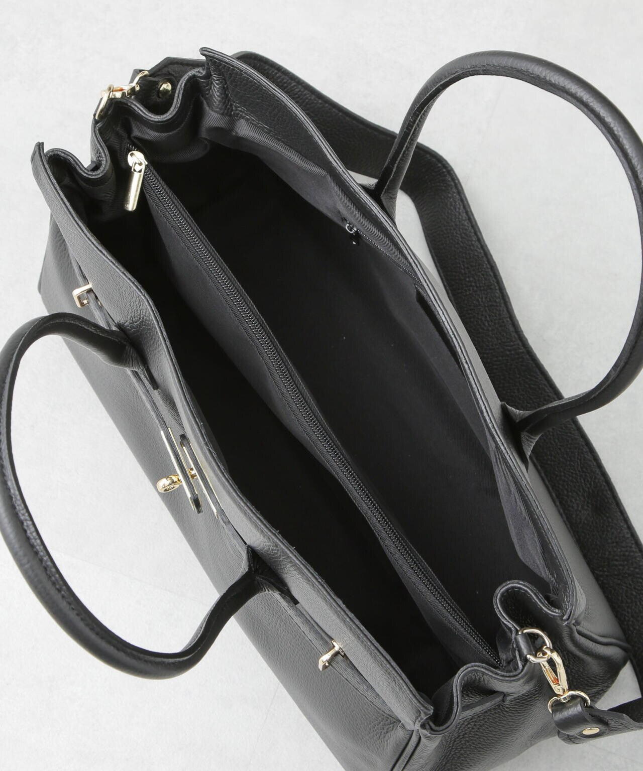 AULENTTI/2WAY レザービッグトート 6715132052
