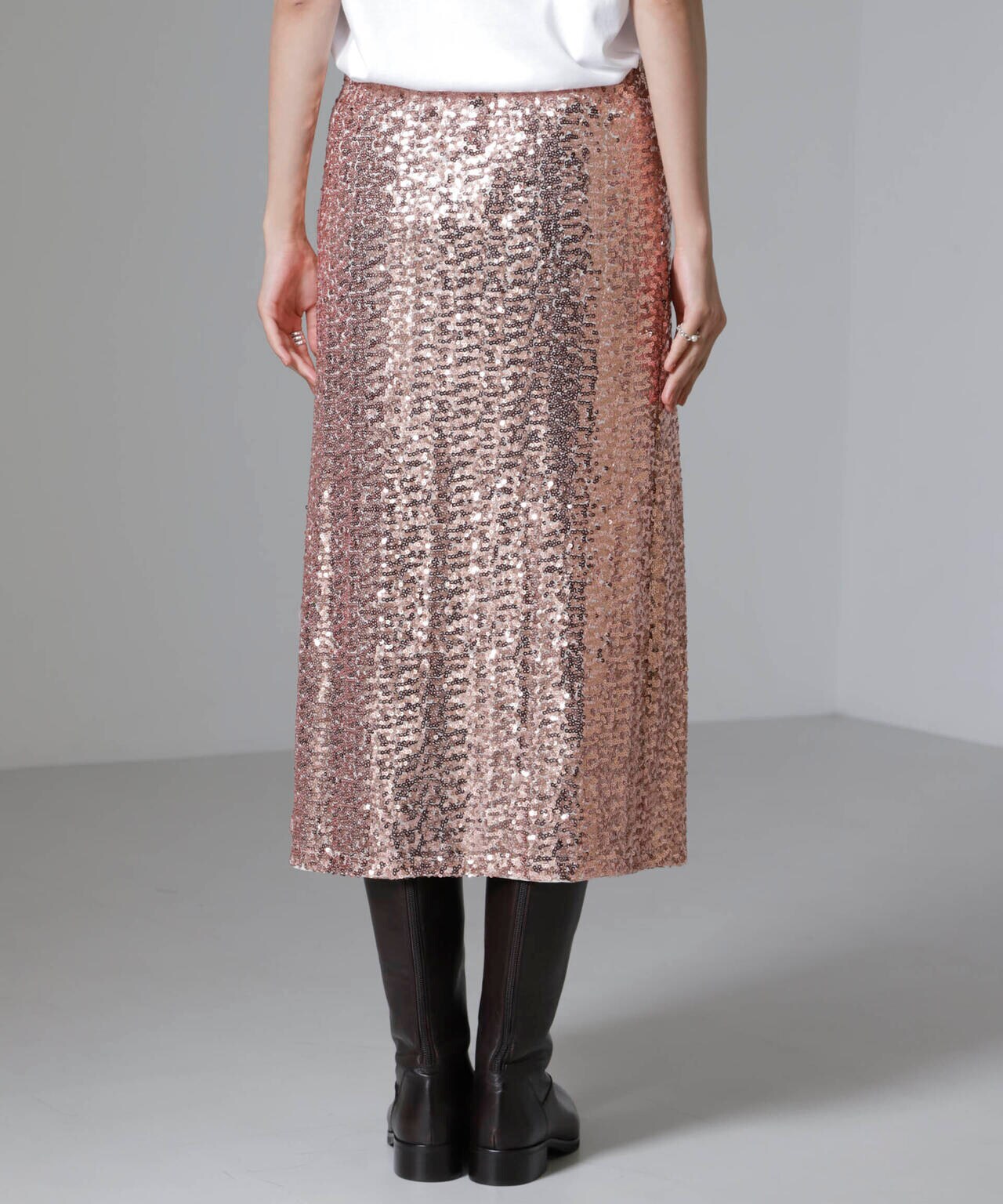 BAUM UND PFERDGARTEN/Sequins スカート(セットアップ可) 6714230014