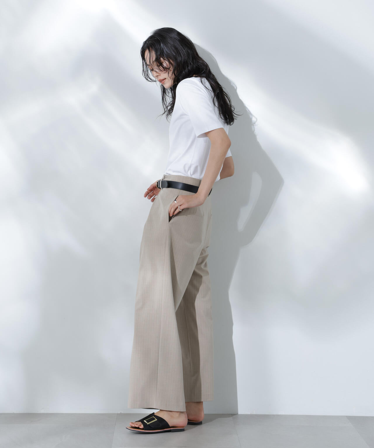 Anti Soaked(R) 汗染み防止ボートネックTシャツ 6695124303
