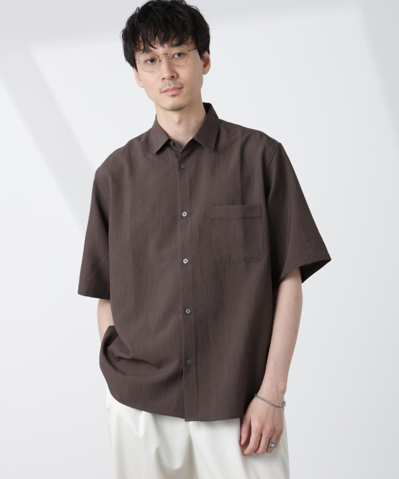 セオアルファシャツ 半袖(セットアップ可) 6725121208