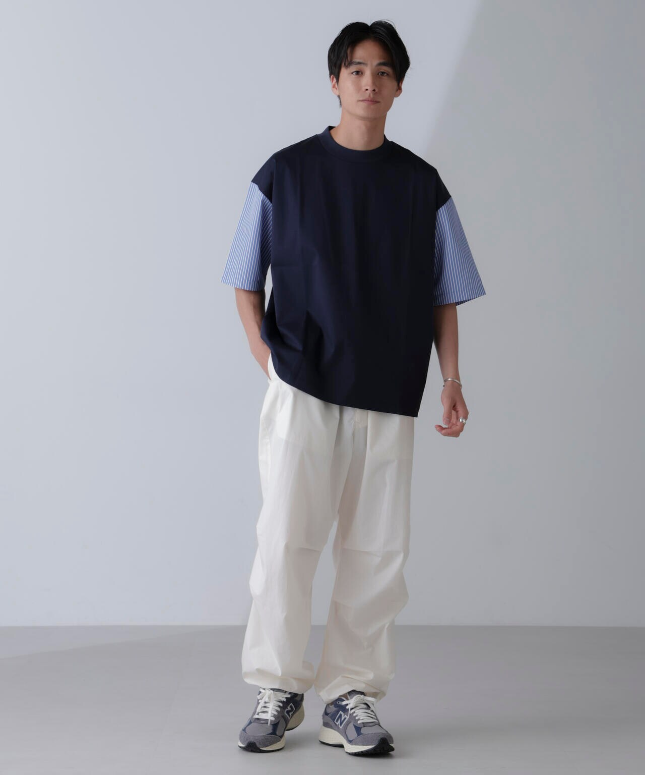 コンビハーフスリーブTシャツ 6684224209