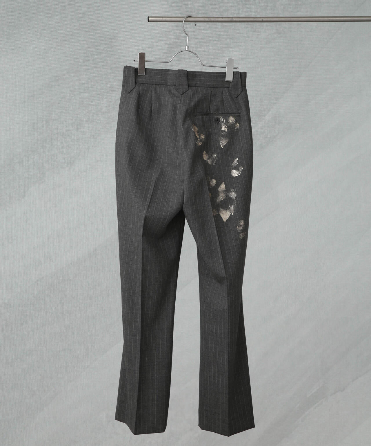 ANTHEM A/WOOL STRIPE WESTERN SLACKS 6715127042