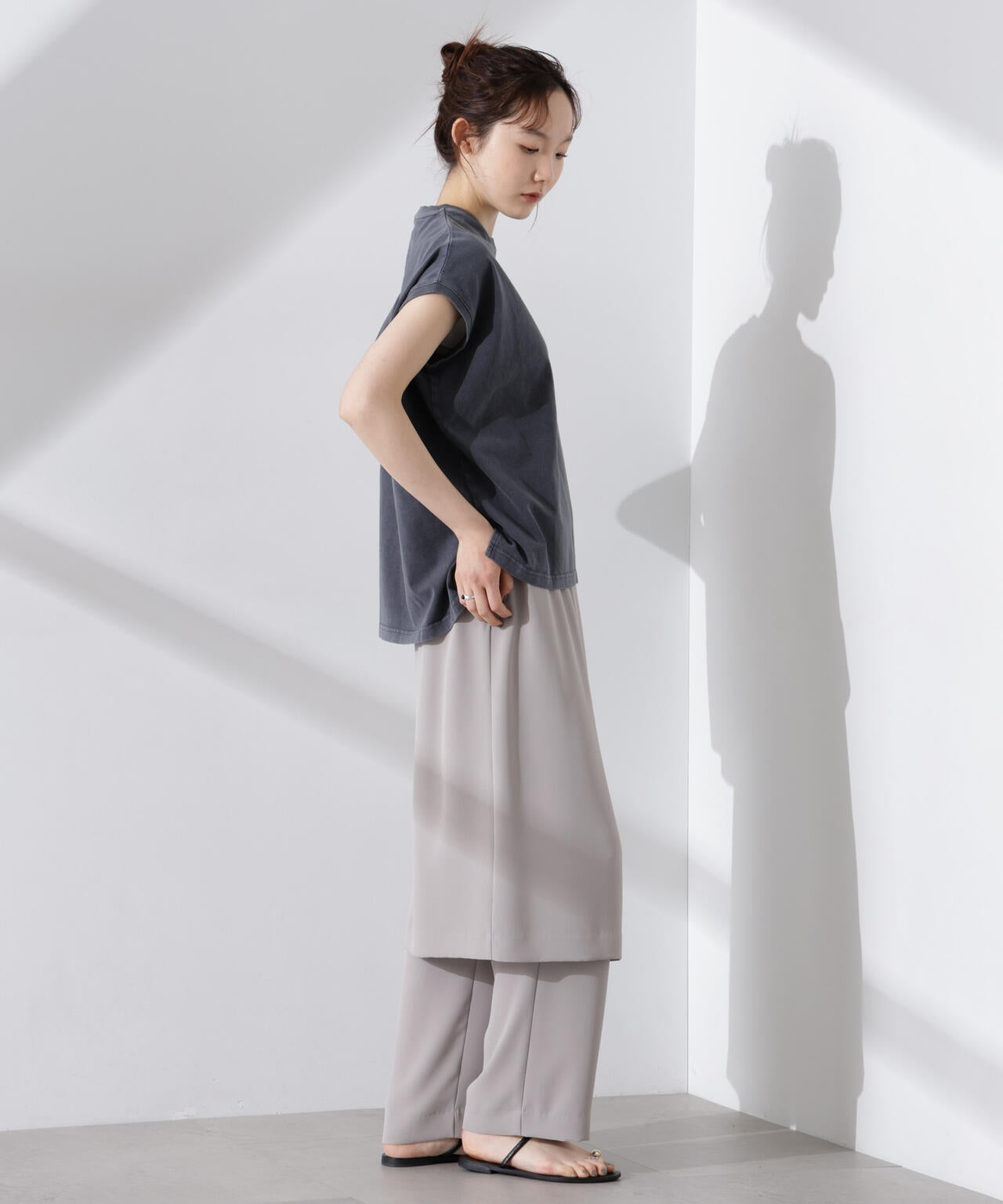 upper hights/BIG NO SLEEVE TEE 6715124023