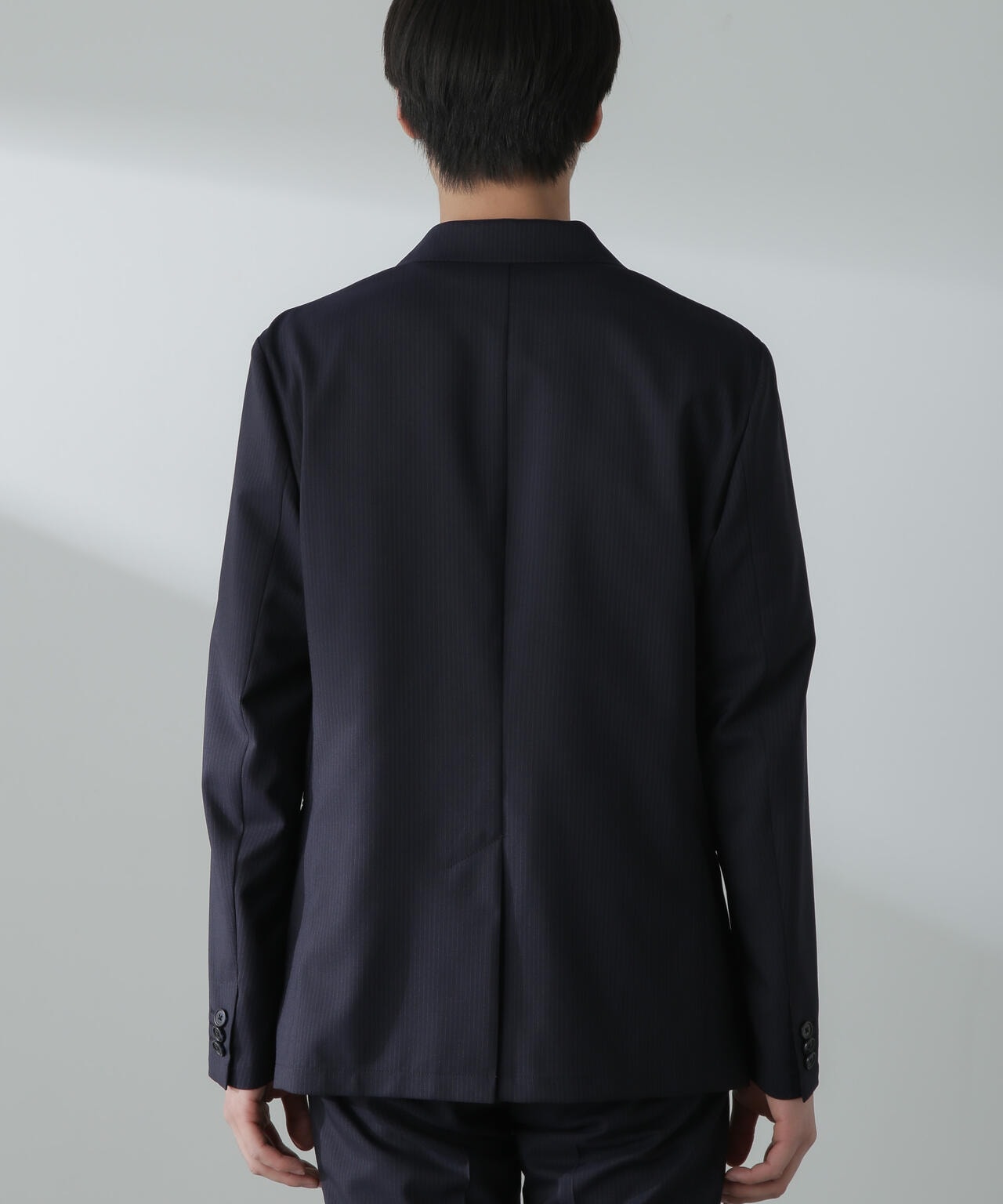 「N JACKET」サマーウールTWストライプジャケット(セットアップ可) 6684117202