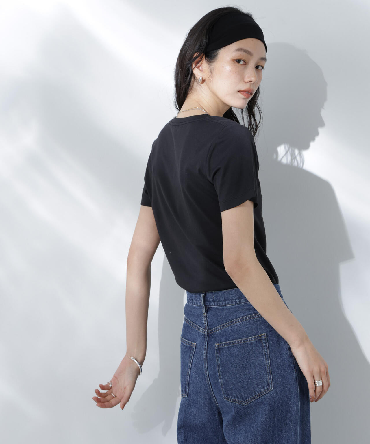 Anti Soaked(R) 汗染み防止VネックTシャツ 6695124301