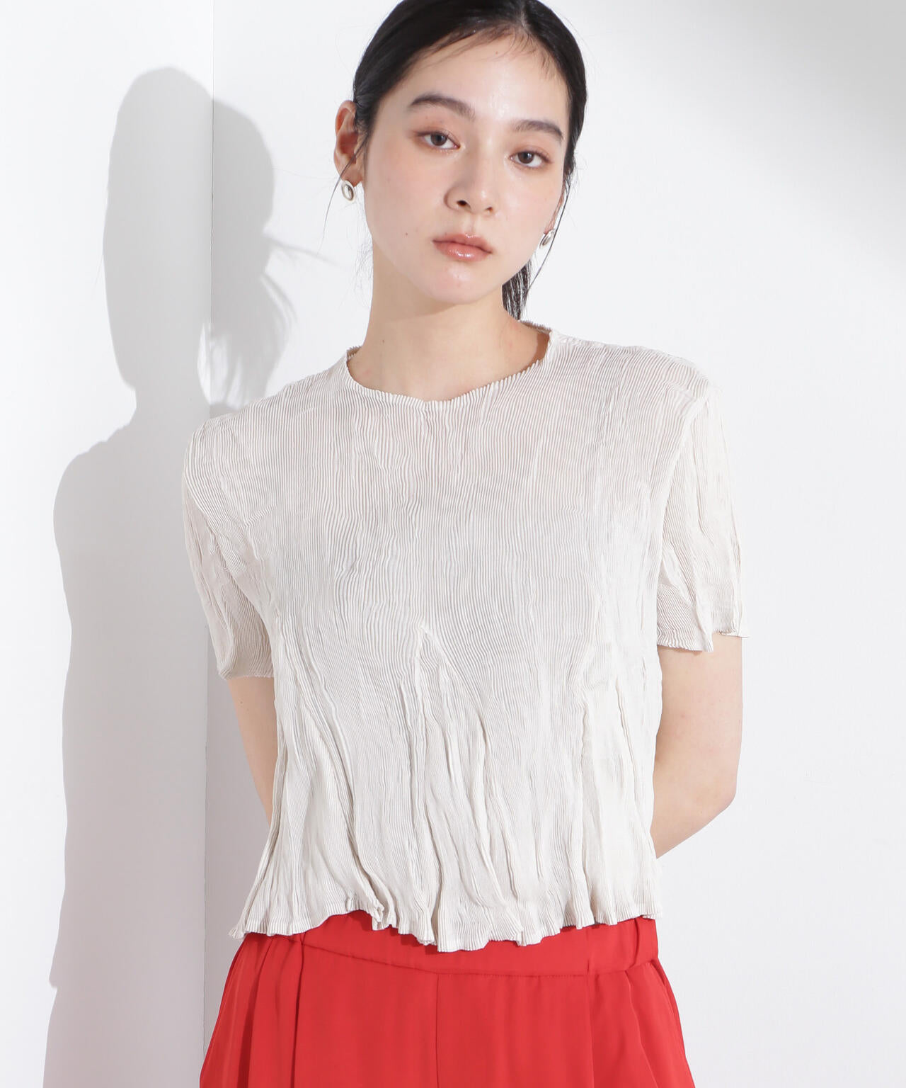 Gongdid Design/Wavy crop top 6715121012