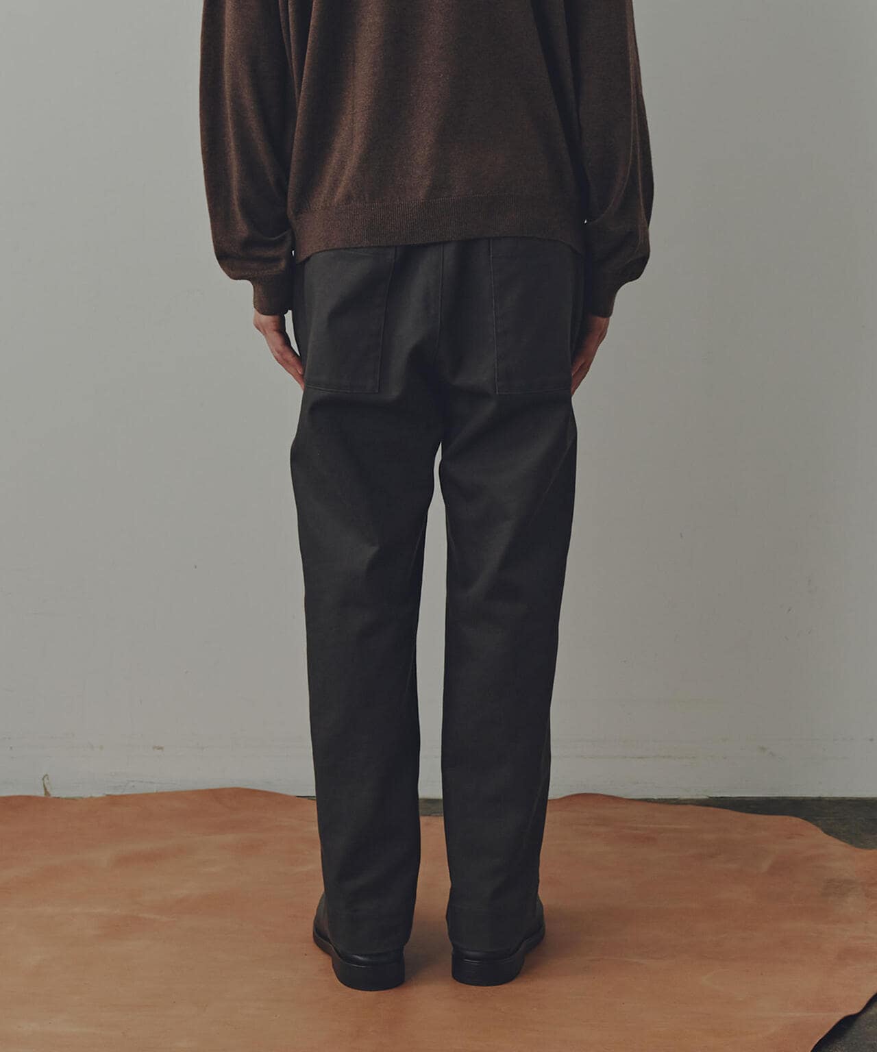 WEB限定/「Commonuse」コットンツイルワイドパンツ 6743227214