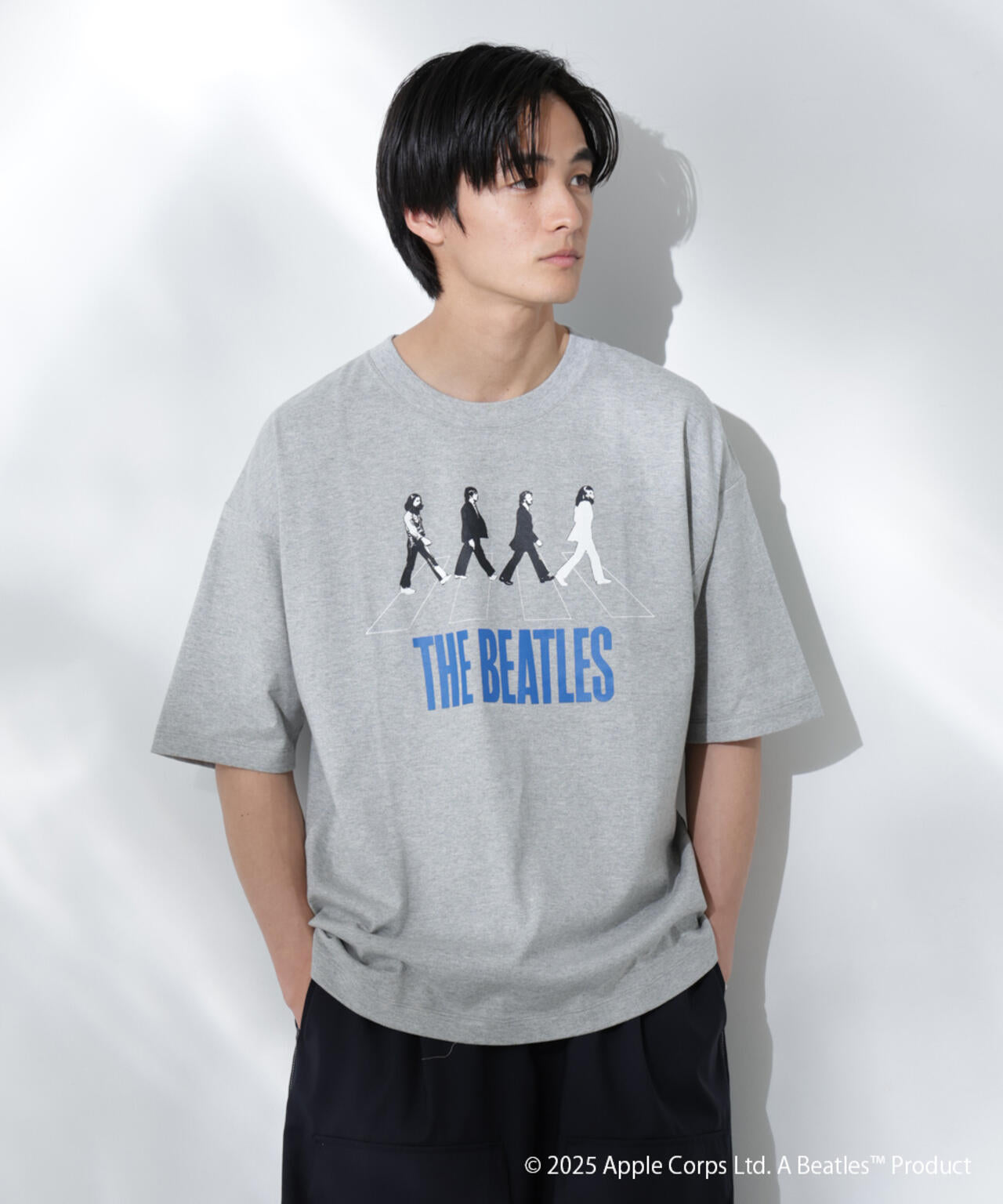 Anti Soaked(R)×BEATLES ABBEY ROAD汗染み防止Tシャツ 6685124217