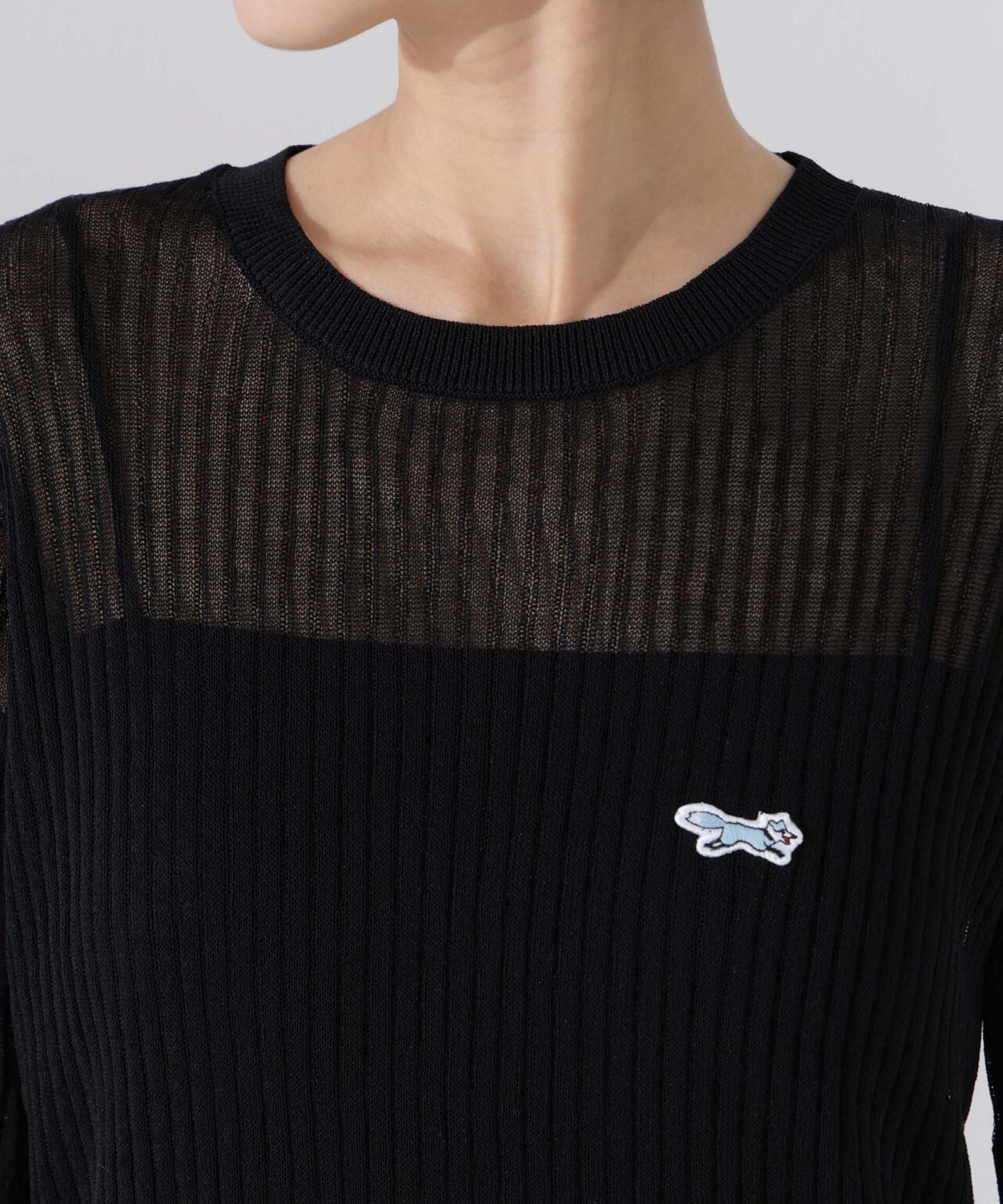 PENNEYS別注TheFOXシアーリブニットトップス 6735122326