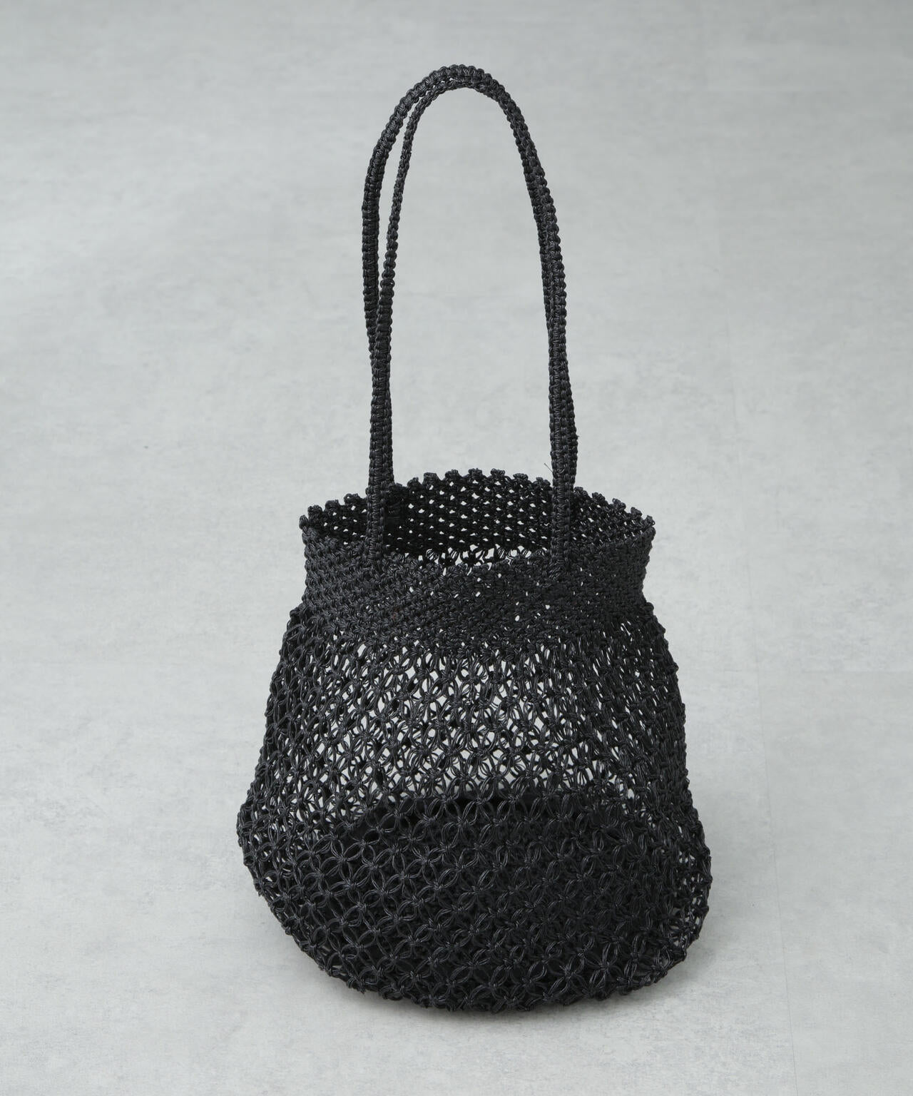 The Bagmati/メタリック マクラメバッグ 6715132058