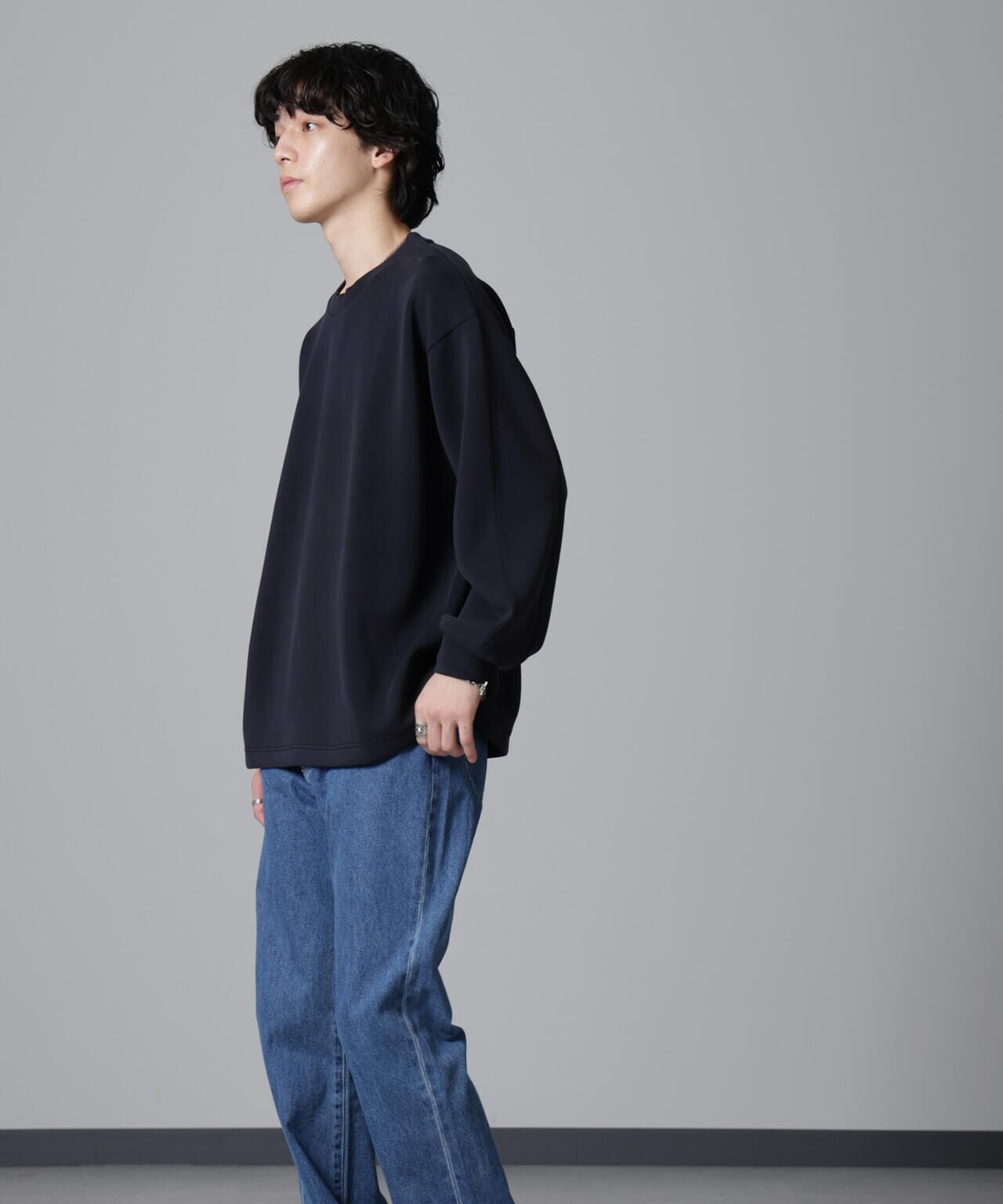 パウダースノーダンボールクルーネックプルオーバー 6684223237