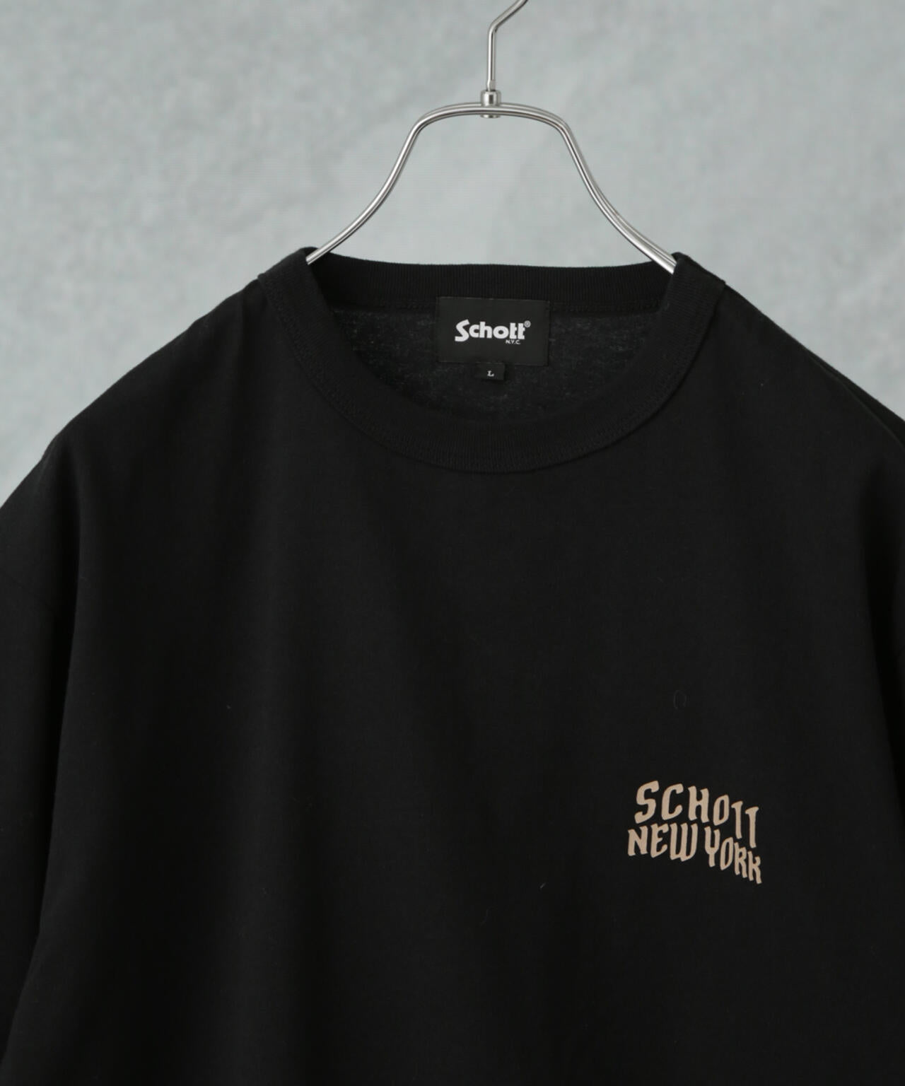 Schott/別注 "BULLDOG" S/S TEE 6705124012