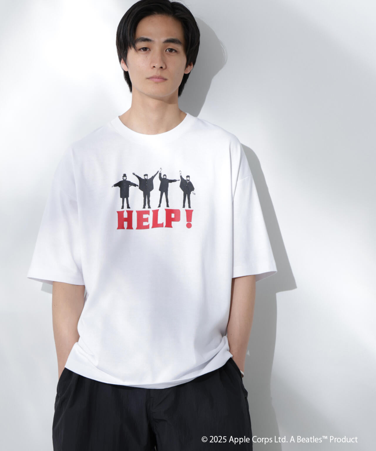 Anti Soaked(R)×BEATLES HELP 汗染み防止Tシャツ 6685124219