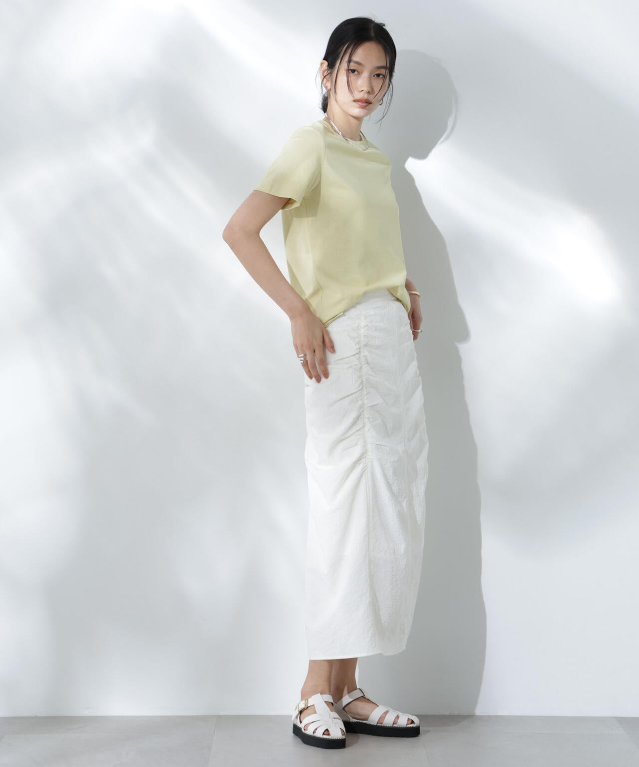 Anti Soaked(R) 汗染み防止カラフルクルーTシャツ 6695124306