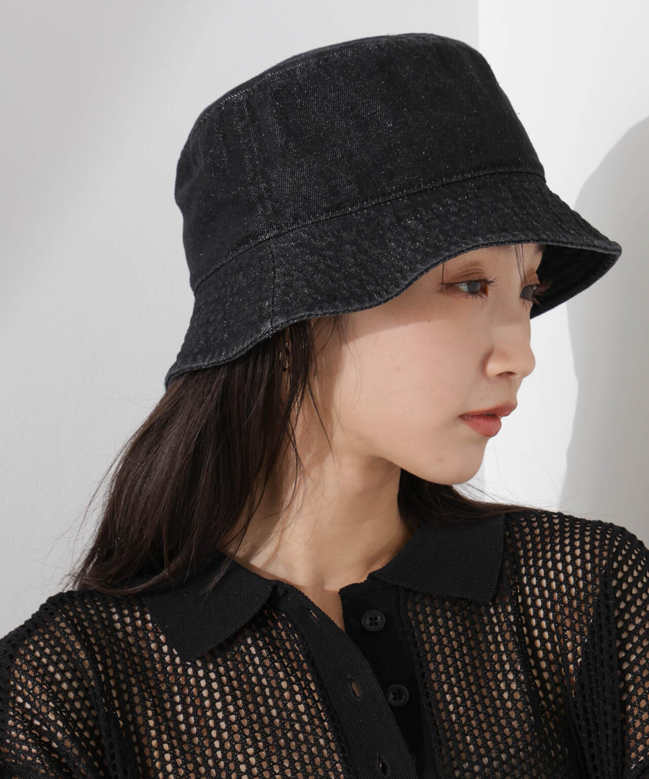 Healthknit/デニムバケットハット 6735139302
