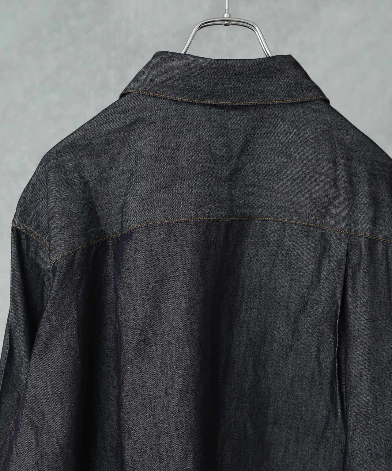 benine 9/6oz Silk Denim Work Jacket 6705112038