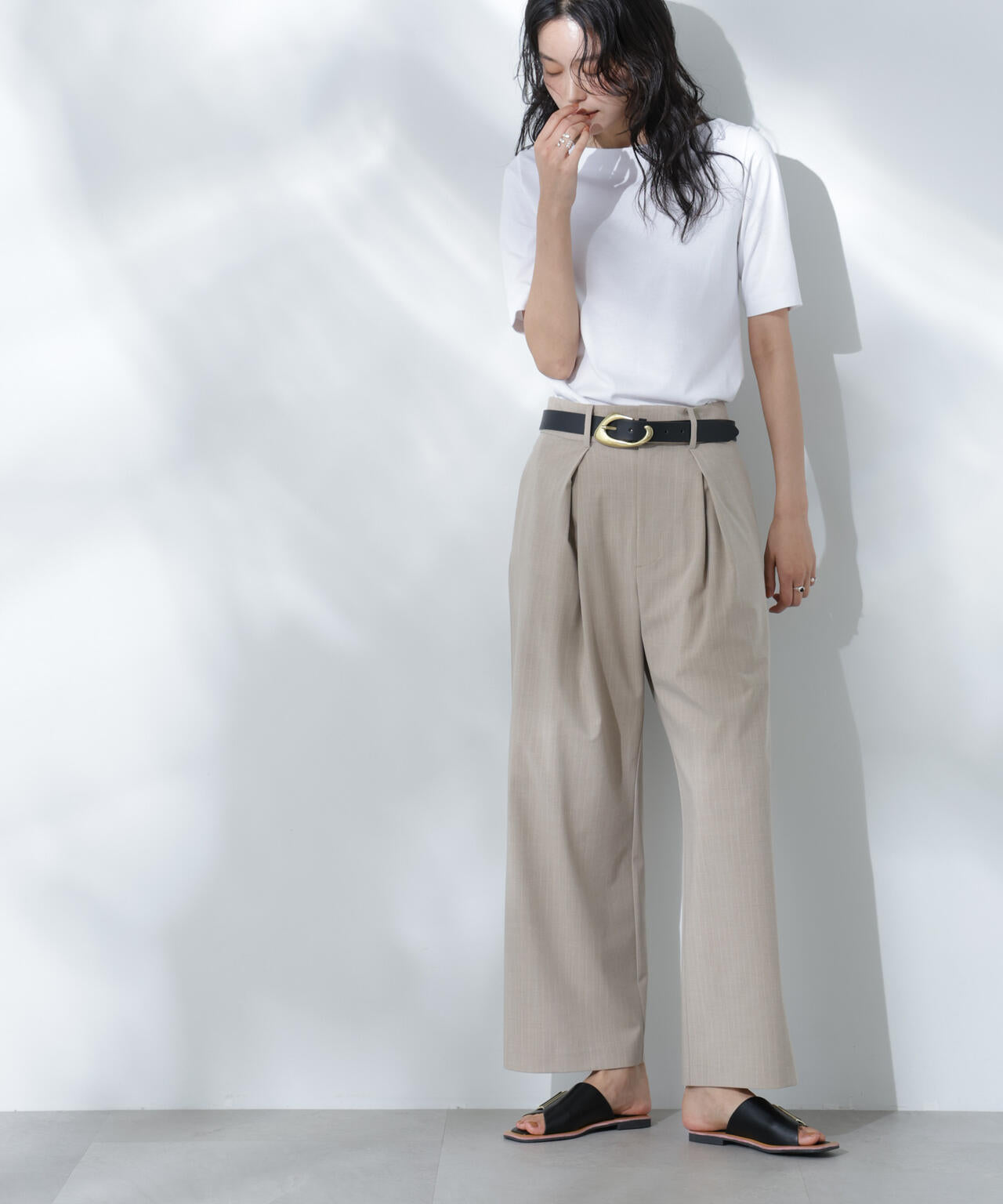 Anti Soaked(R) 汗染み防止ボートネックTシャツ 6695124303