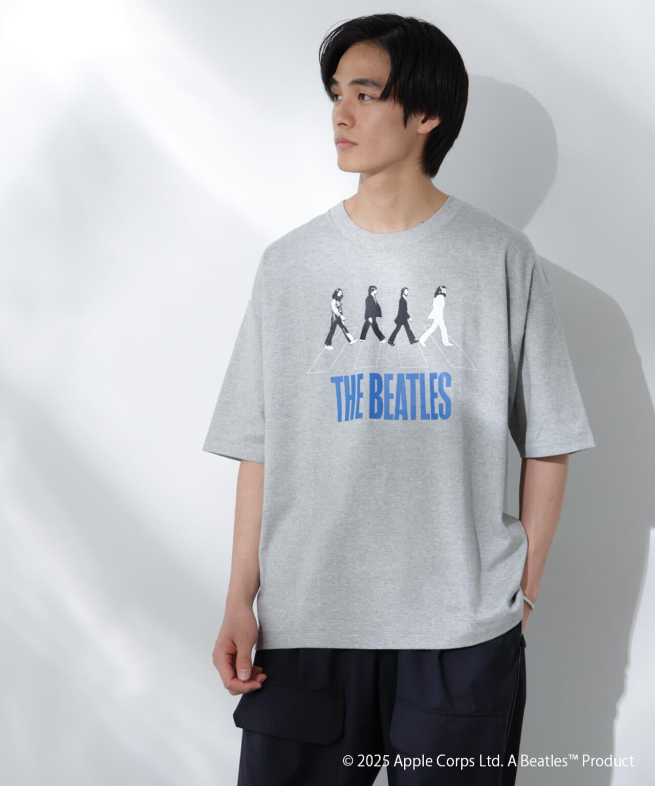 Anti Soaked(R)×BEATLES ABBEY ROAD汗染み防止Tシャツ 6685124217