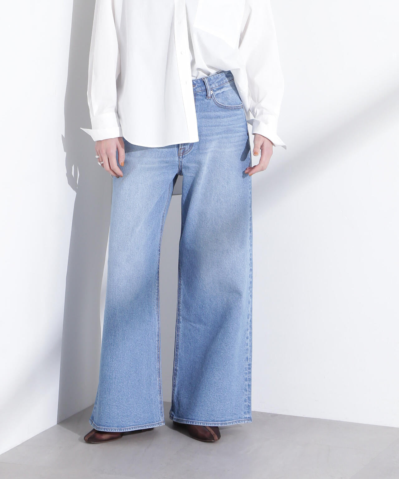 「MC」”TIMELESS WARDROBE”ワイドフィットデニム 6695127317