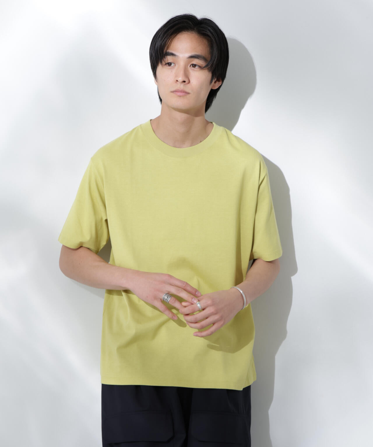 Anti Soaked(R)汗染み防止 De Light ミドルシルエットTシャツ 6685124211