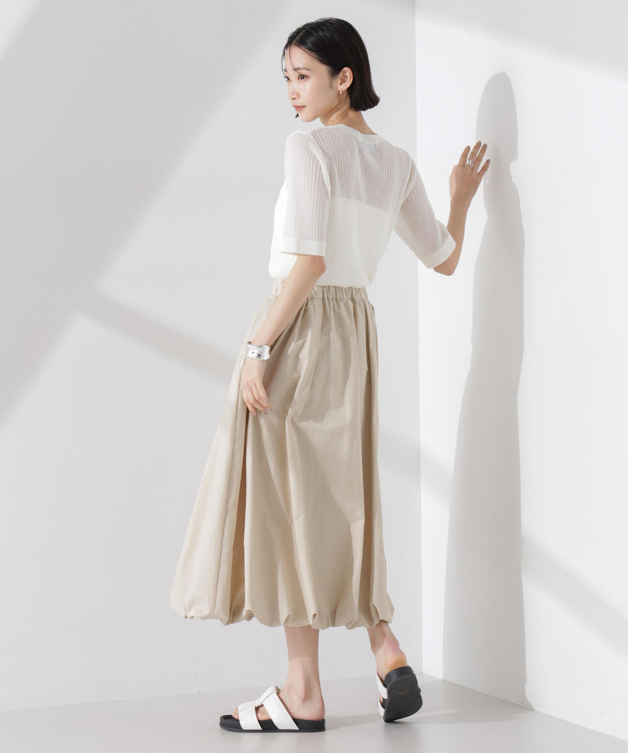 PENNEYS別注TheFOXシアーリブニットトップス 6735122326