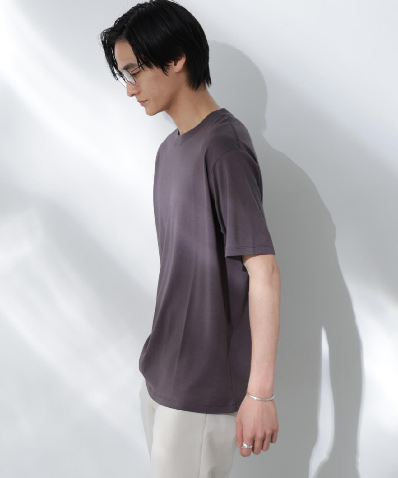 Anti Soaked(R)汗染み防止 De Light ミドルシルエットTシャツ 6685124211