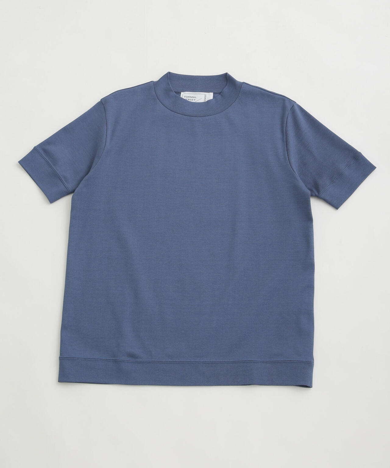 LB.03/「FORMAL JERSEY」モックネックカットソー半袖 6683124216