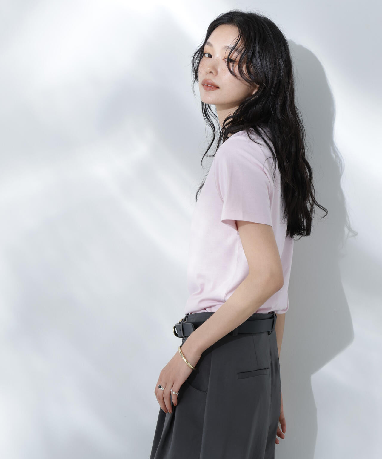 Anti Soaked(R) 汗染み防止カラフルクルーTシャツ 6695124306