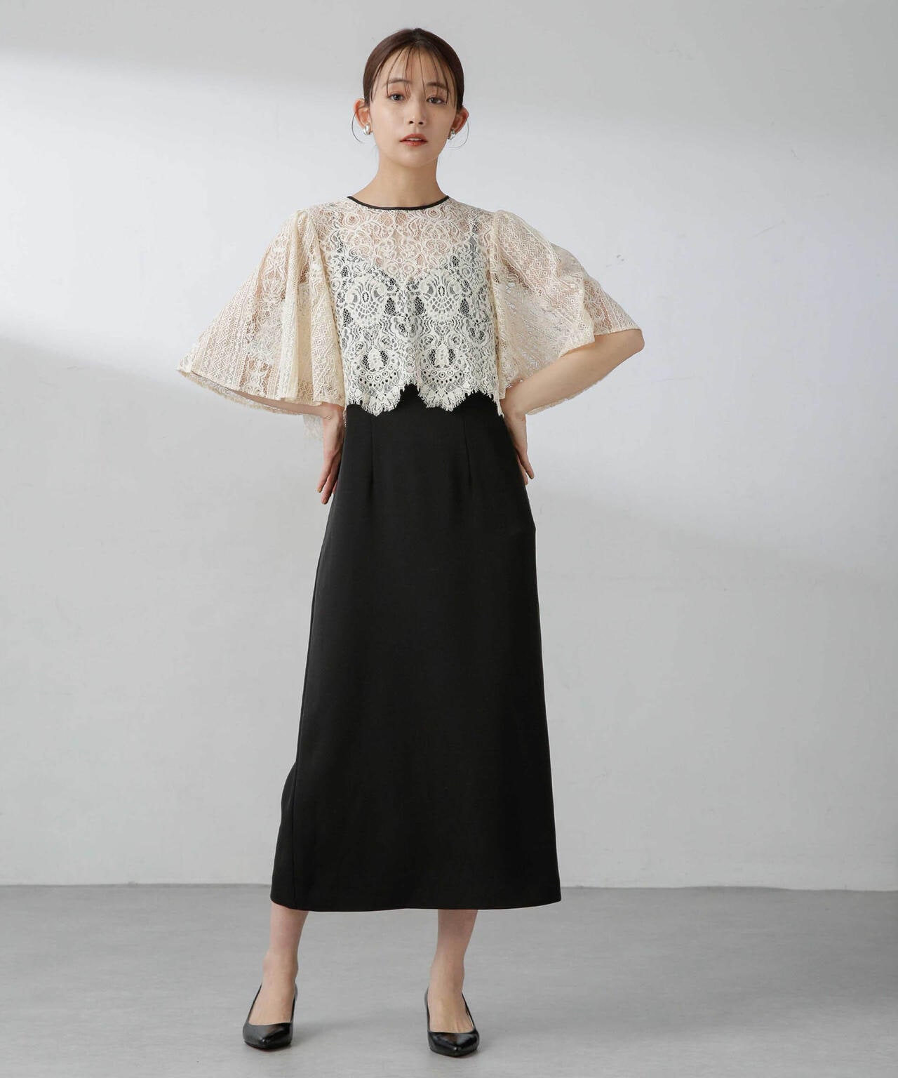 troisiemechaco/パネルレース ダブルクロス 3WAYワンピース 6714119024